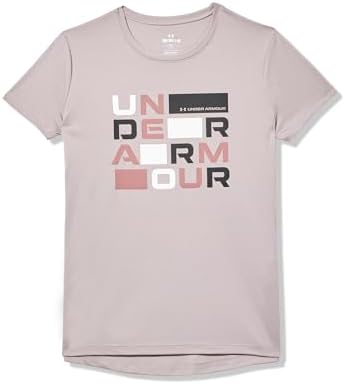 Under Armour Girls Tech Block Logo Short Sleeve T Shirt