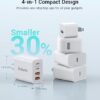 40W USB C Charger Cube, 2-Pack Wall Plug Fast Charging Block...