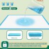 IMMCUTE Puppy Pads 22"x23" 100 Count | 6-Layer Leak-Proof & ...