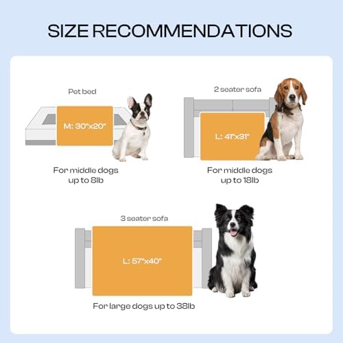 Luciphia Premium Fleece Dog Puppy Blanket Soft Pet Sherpa Ca...