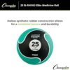 Champion Sports Elite Medicine Ball