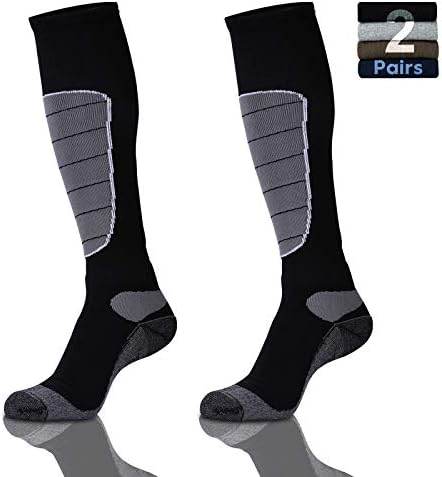 Hylaea Merino Wool Ski Socks, Cold Weather Socks for Snowboa...