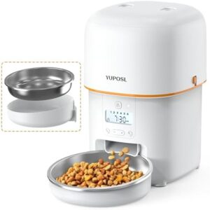 Automatic Cat Feeders - 2L Cat Food Dispenser Easy to Use, T...