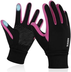 Sukeen Kids Winter Gloves, Touchscreen Anti-Slip Kids Cyclin...
