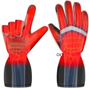 Electric Heated Gloves for Men and Women, New Upgarded Batte...