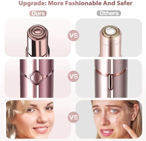 Facial Hair Removal for Women, Electric Painless Rechargeabl...