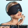 LC-dolida Sleep Headphones, 3D Sleep Mask Bluetooth Wireless...