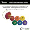 Champion Sports Poly Playground Ball Set