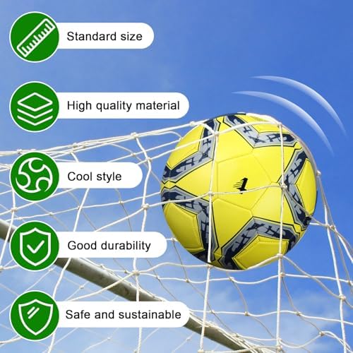 18 Pcs Soccer Balls Football with 4 Pumps Sports Soccer Ball...