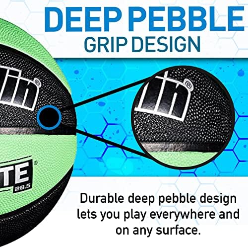 Franklin Sports Grip-Rite 1000 Youth Basketball - Durable Ju...