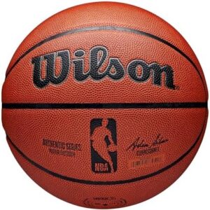 WILSON NBA Authentic Indoor/Outdoor Basketballs - Size 3, Si... WILSON NBA Authentic Indoor/Outdoor Basketballs - Size 3, Si...