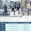 Sukeen Kids Winter Gloves, Touchscreen Anti-Slip Kids Cyclin...