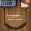 USB Type C Charger Cable Fast Charging, [2-Pack, 3ft] Coiled...