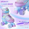 MammyGol Roller Skates for Kids Boys Girls, Adjustable Quad ...