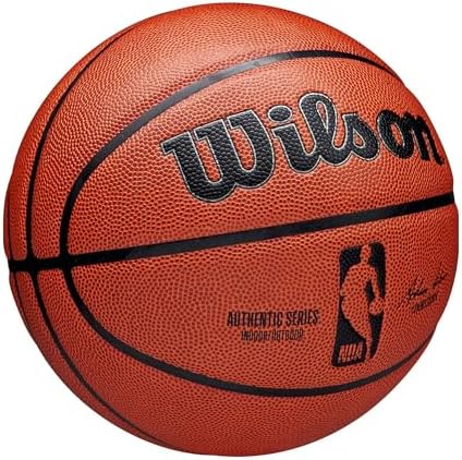 WILSON NBA Authentic Indoor/Outdoor Basketballs - Size 3, Si...