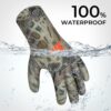 KastKing IceRiver Fishing Gloves, 100% Waterproof Gloves for...