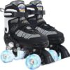Nattork Roller Skates for Kids Boys Girls, 4 Size Adjustable...