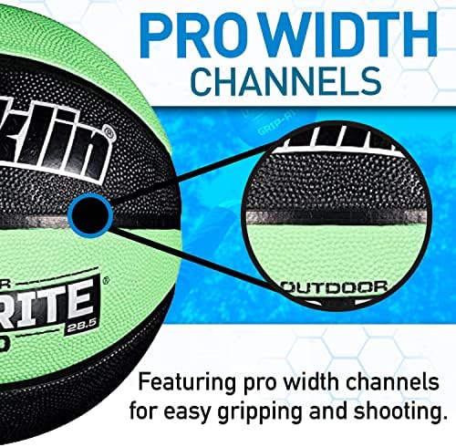 Franklin Sports Grip-Rite 1000 Youth Basketball - Durable Ju...