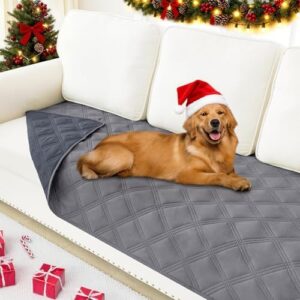 Smiry Waterproof Dog Bed Cover Blanket 30x70, Soft Reversibl...