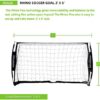 Champion Sports Rhino Flex Portable Soccer Goal