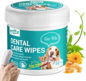Teeth Cleaning Wipes for Dogs & Cats, Dog Finger Toothbrush Teeth Cleaning Wipes for Dogs & Cats, Dog Finger Toothbrush ...