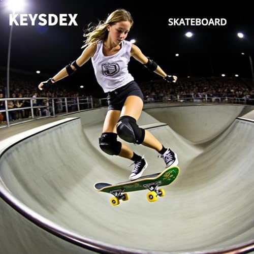 Knee Pads Elbow Pads Wrist Guards for Adult Youth Kids 6 in ...