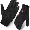 Winter Gloves Touch Screen Warm Gloves Cold Weather Windproo...