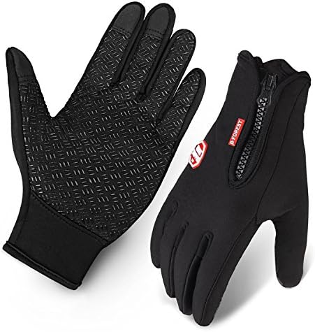 Winter Gloves Touch Screen Warm Gloves Cold Weather Windproo...