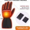 Heated Gloves,Heated Gloves for Men Women,Touchscreen Waterp...