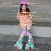 METROLLER Kids Roller Skates Girls Ages 4-6 5-8 8-12 Adjusta...