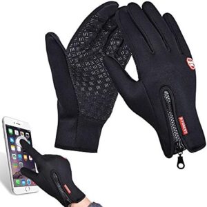 Winter Gloves Touch Screen Warm Gloves Cold Weather Windproo...