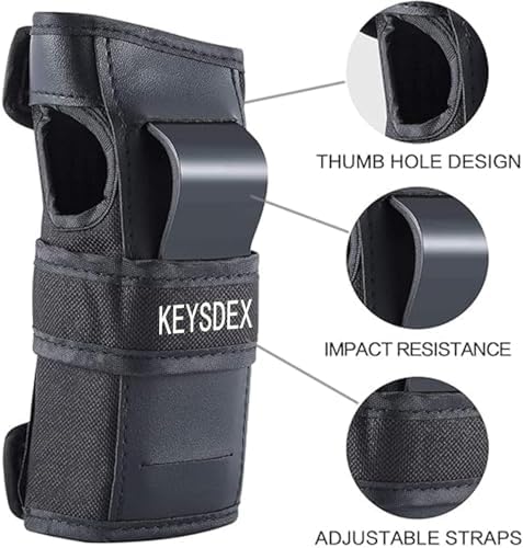 Knee Pads Elbow Pads Wrist Guards for Adult Youth Kids 6 in ...