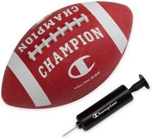Champion Blitz Football, All-Weather Football, Enhanced Grip...