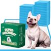 IMMCUTE Puppy Pads 22"x23" 100 Count | 6-Layer Leak-Proof & ...