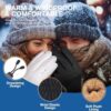 SIMARI Winter Waterproof Warm Gloves Women Men with Touchscr...