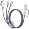 Travel Essentials for Apple Watch Charger,3 in 2 USB C Cable...