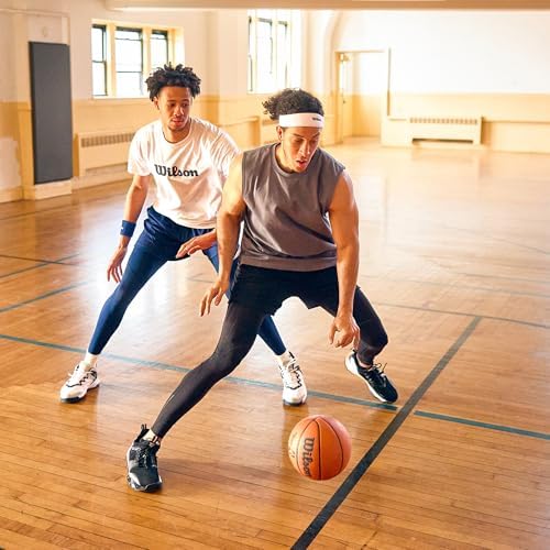 WILSON NBA Authentic Indoor/Outdoor Basketballs - Size 3, Si...