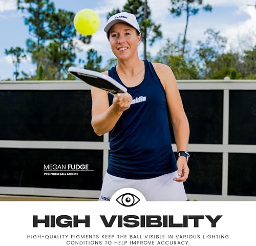 Franklin Sports X-40 Outdoor Pickleballs - Official Ball of ...