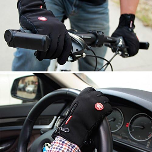Winter Gloves Touch Screen Warm Gloves Cold Weather Windproo...