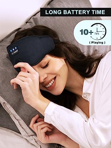 LC-dolida Sleep Headphones, 3D Sleep Mask Bluetooth Wireless...