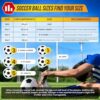 Vizari Soccer Ball for Youth, Adult, Kids | Sizes 3,4,5 | Du...