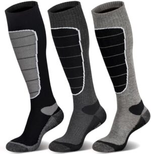 Hylaea Merino Wool Ski Socks, Cold Weather Socks for Snowboa... Hylaea Merino Wool Ski Socks, Cold Weather Socks for Snowboa...