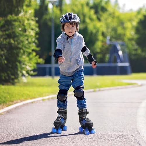 Nattork Kids Roller Skates for Boys & Girls, 4 Size Adjustab...