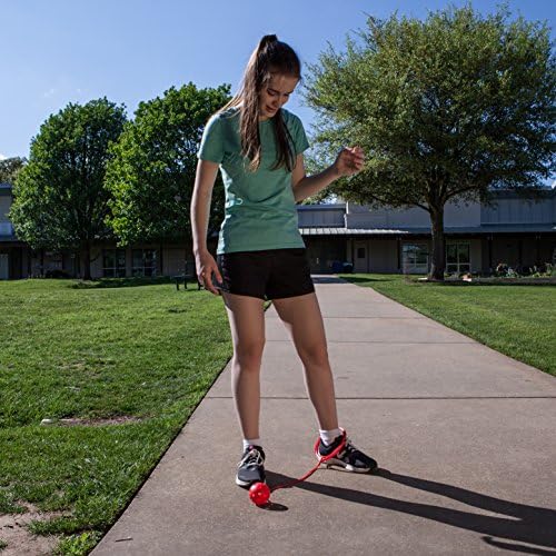 Champion Sports Skip Ball Ankle Toy for Kids, Pack of 6, Ass...